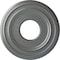 Ekena Millwork Classic Ceiling Medallion (Fits Canopies up to 7 1/4"), 12 3/8"OD x 4"ID x 1 1/8"P, Platinum CM12CLPLS - alternate 1